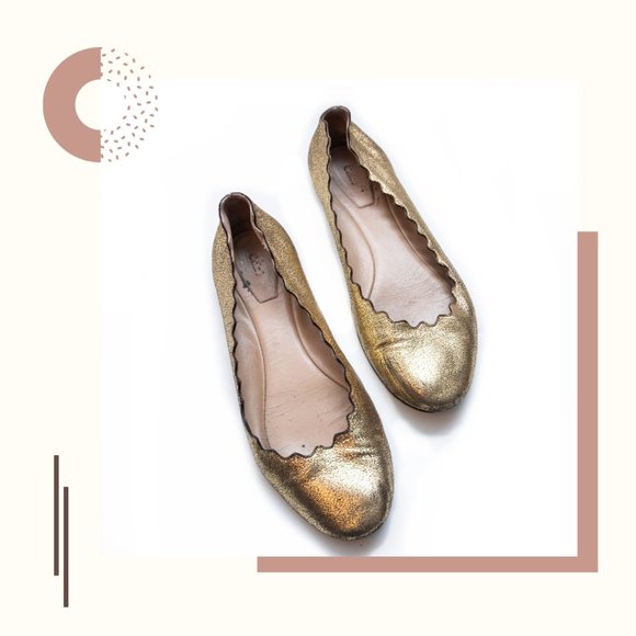 Chloe Ballerina Flats Lauren - Picture 1 of 8